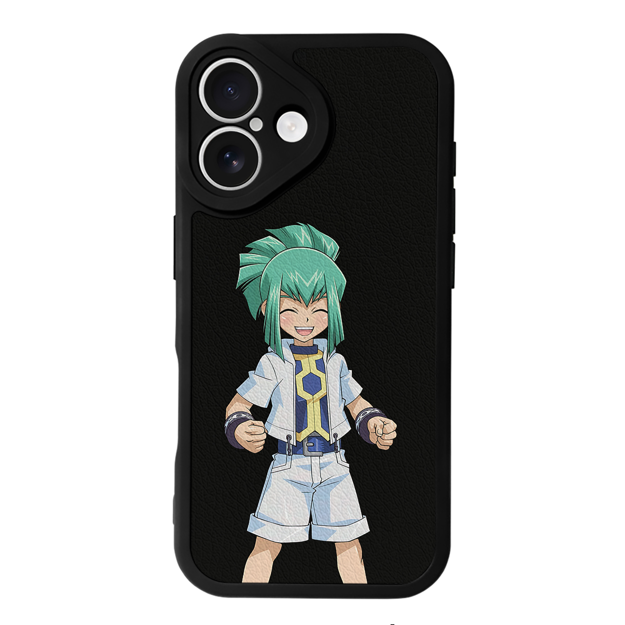 遊☆戯☆王 Yu-Gi-Oh! 【iPhone 16シリーズ対応】シリコンスマホケース（レザー調） 材質：シリコン